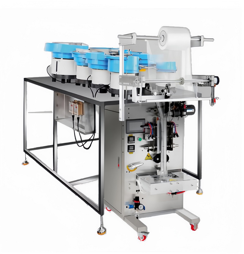 Automatic Button Packing Machine - Counting, Bagging & obsigning in One System