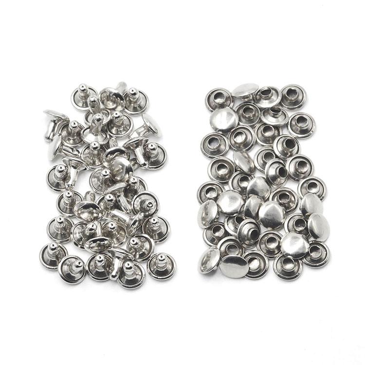 Duplex Cap Rivets ex Zhejiang Ruihexuan: Dura Hardware Solutiones pro Sacculi, Leather bona et vestes