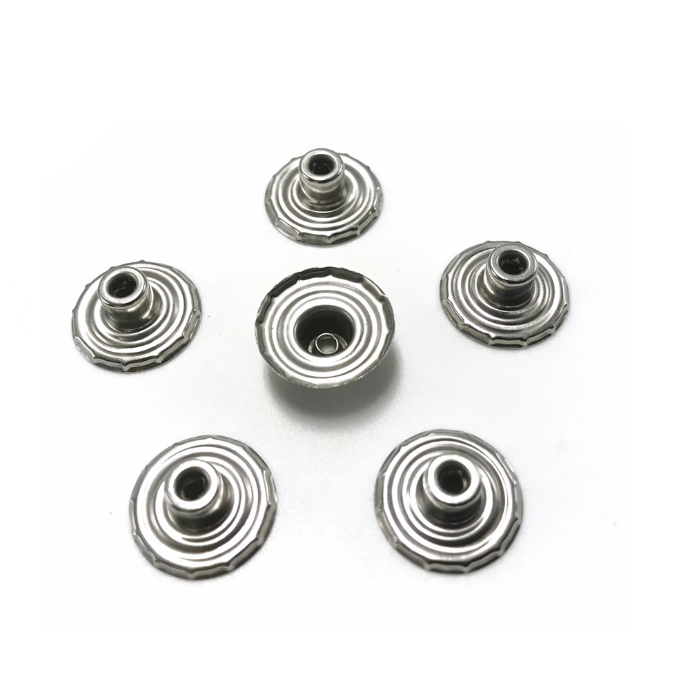 Aluminium Jeans Button Back Part