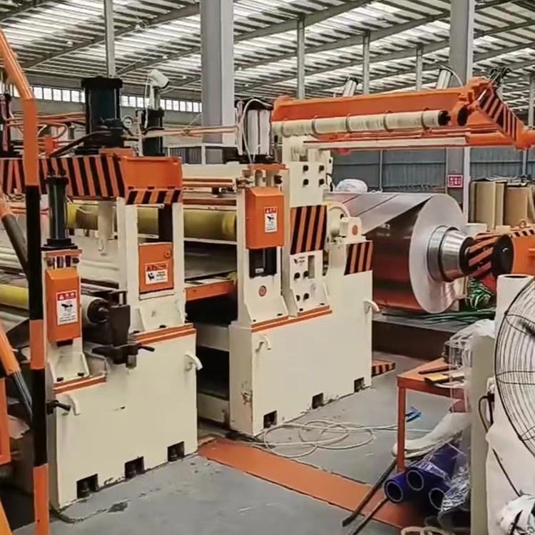 Plene automatic praecisione longitudinalis slitting productio linea